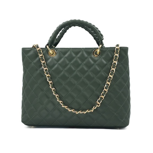 Poseta Piele Georgie - VERDE - Img 2