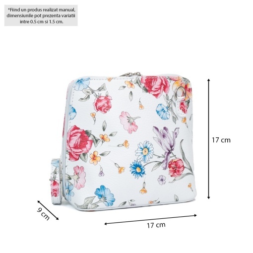 Poseta Piele Katy - FLORAL - Img 5