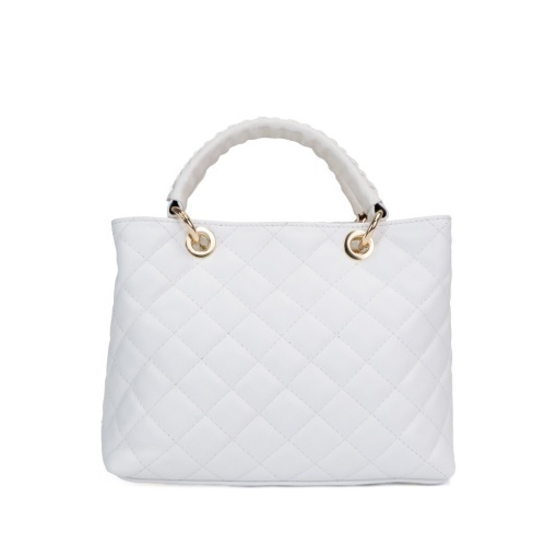 Poseta Piele Mini Georgie - ALB-SIMPLU - Img 3