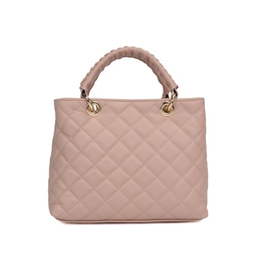 Poseta Piele Mini Georgie - ROZ-PUDRA - Img 3