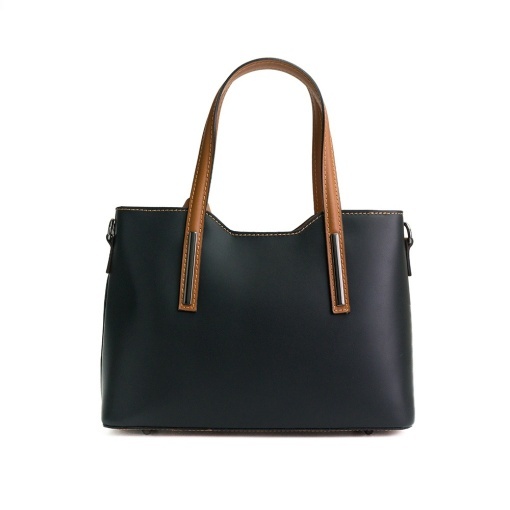 Poseta Piele Mini Michelle - NEGRU-CONIAC - Img 3
