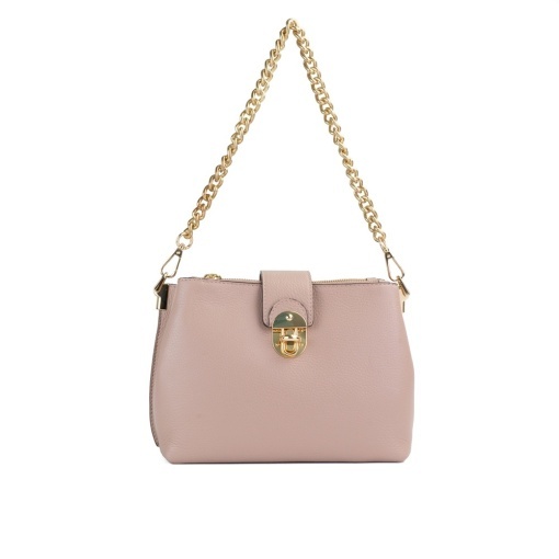 Poseta Piele Mini Noelle - ROZ-PUDRA - Img 2