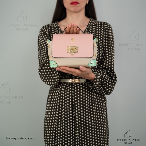Poseta Piele Natalia - BORDO - Img 6