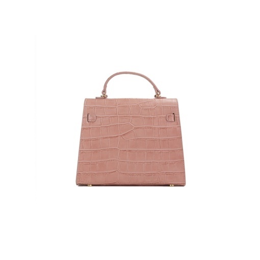 Poseta Piele Thea Croco Baby - PIERSICA - Img 3