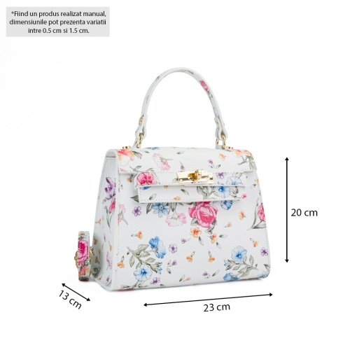 Poseta Piele Thea - FLORAL - Img 5