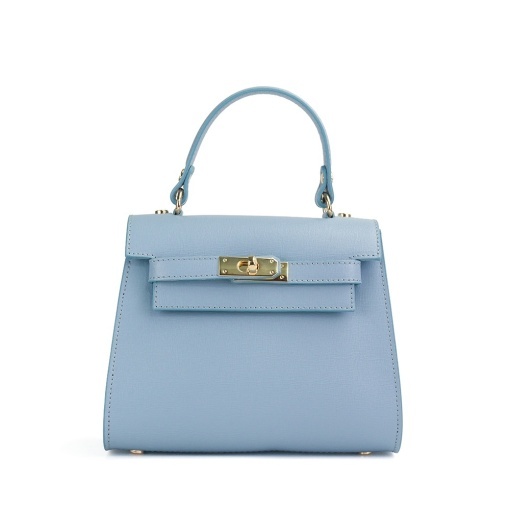 Poseta Piele Thea Safiano - BLEU - Img 2