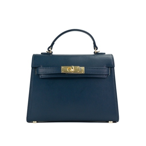 Poseta Piele Thea Slim Mini - BLEUMARIN - Img 2