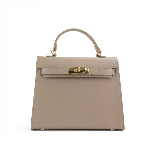 Poseta Piele Thea Slim Mini - CREM - Img 2