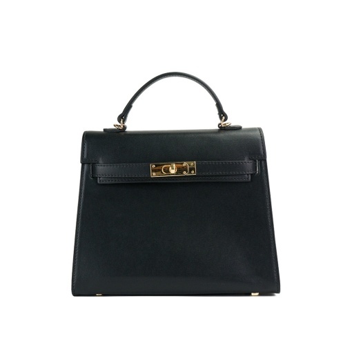 Poseta Piele Thea Slim Mini - NEGRU - Img 2