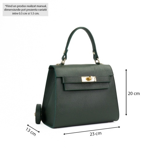 Poseta Piele Thea - VERDE - Img 5