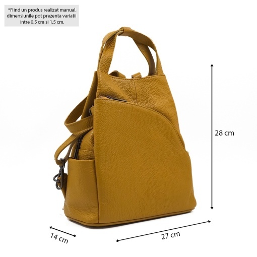 Rucsac Piele Charlene - MUSTAR - Img 4