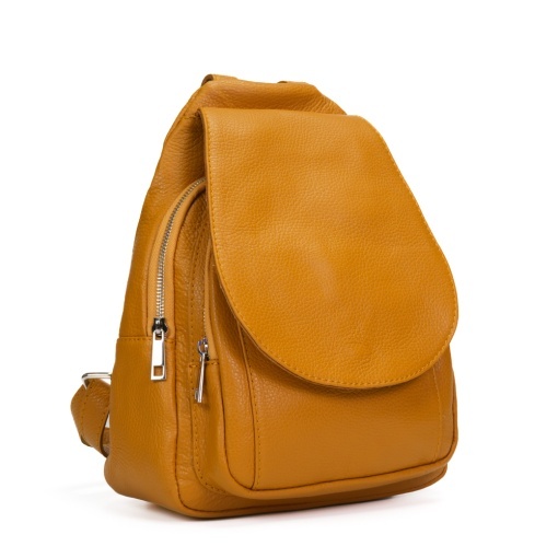 Rucsac Piele Jerica - MUSTAR
