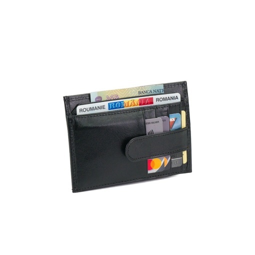 Portcard Piele Criss - NEGRU - Img 3
