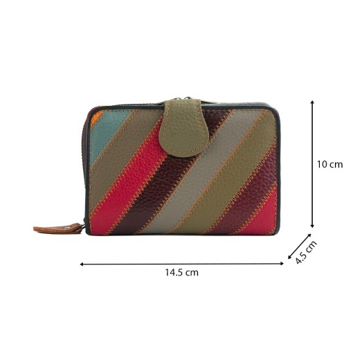 Portofel Piele Nina - MULTICOLOR 5 - Img 5