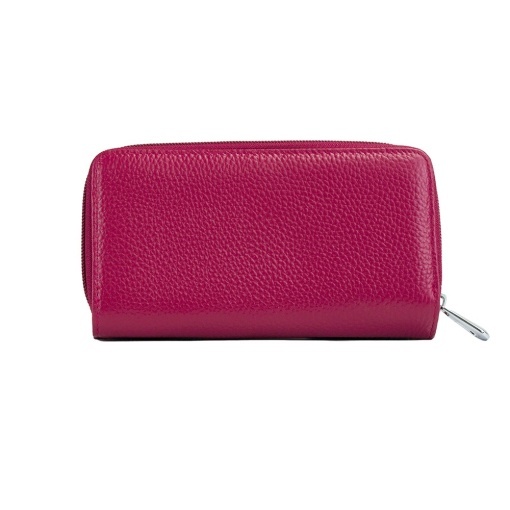 Portofel Piele Simina - FUCSIA-INCHIS - Img 2
