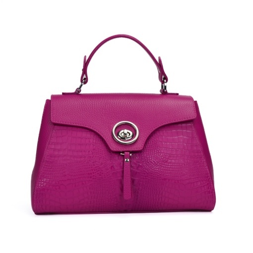 Poseta Piele Antonina - FUCSIA - Img 2