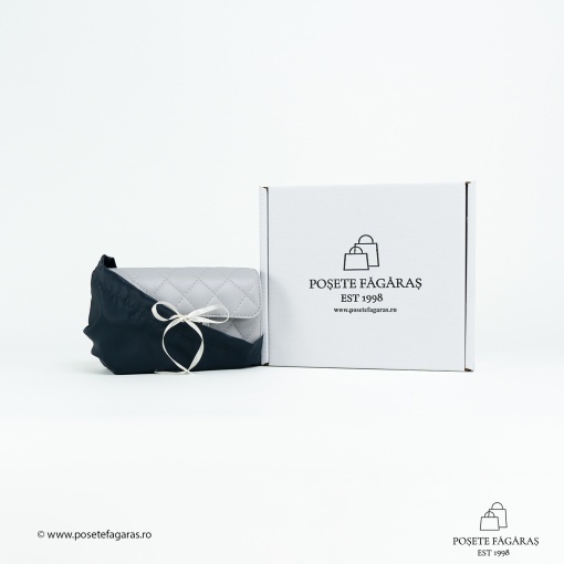 Poseta Piele Baby Ruby - GRI - Img 5