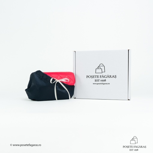 Poseta Piele Baby Ruby - ROSU - Img 5