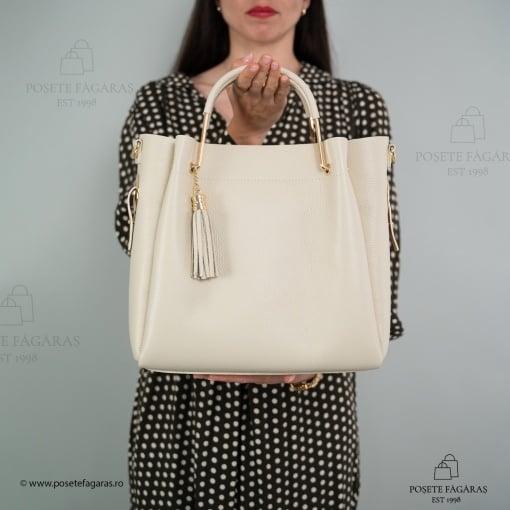 Poseta Piele Bryna - FUCSIA - Img 6