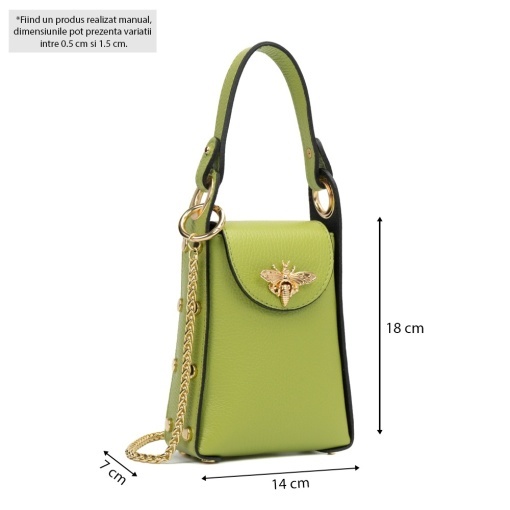 Poseta Piele Lia - LIME - Img 5