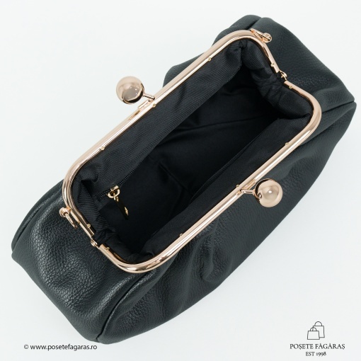 Poseta Piele Lilith - NEGRU - Img 3