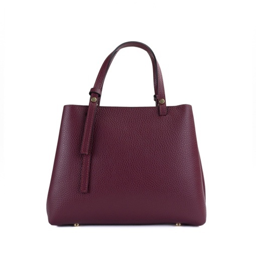 Poseta Piele Martine - BORDO - Img 2