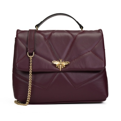 Poseta Piele Marva - BORDO - Img 2
