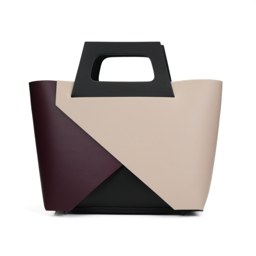 Poseta Piele Mathilda - BORDO - Img 2