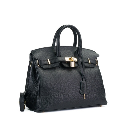 Poseta Piele Mini Edith - NEGRU