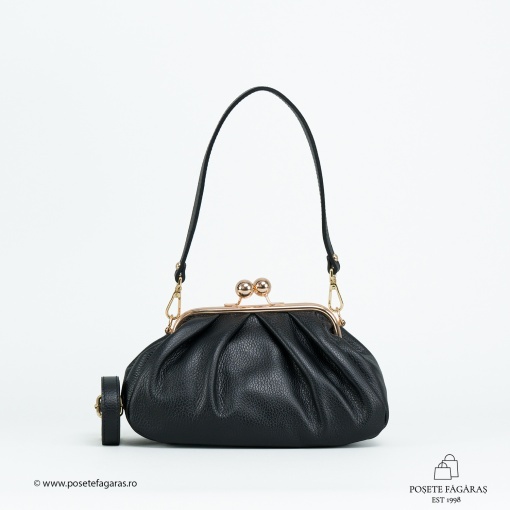 Poseta Piele Mini Lilith - NEGRU - Img 2