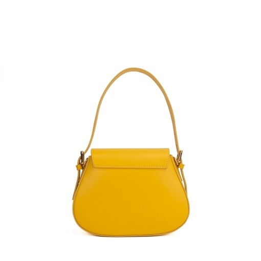 Poseta Piele Mini Pauline - GALBEN - Img 3