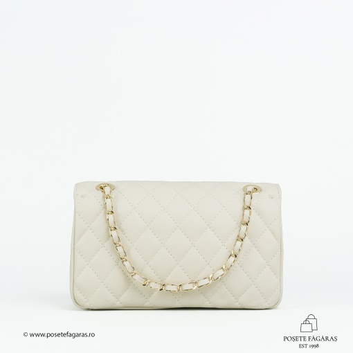 Poseta Piele Mini Ruby - BEJ - Img 3