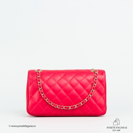 Poseta Piele Mini Ruby - ROSU - Img 3