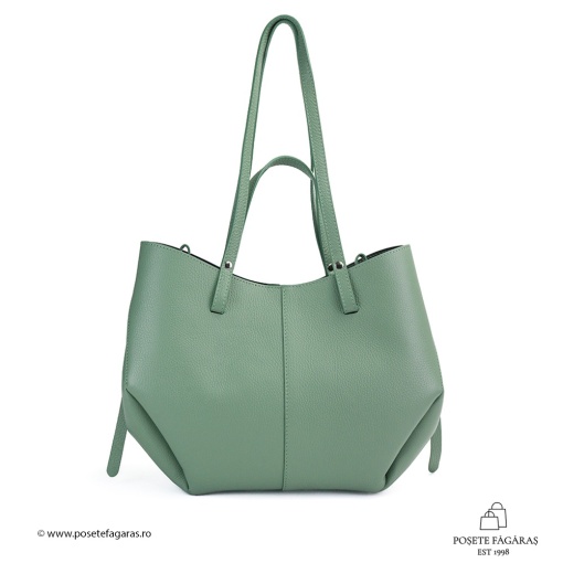Poseta Piele Mirai - MENTA - Img 3