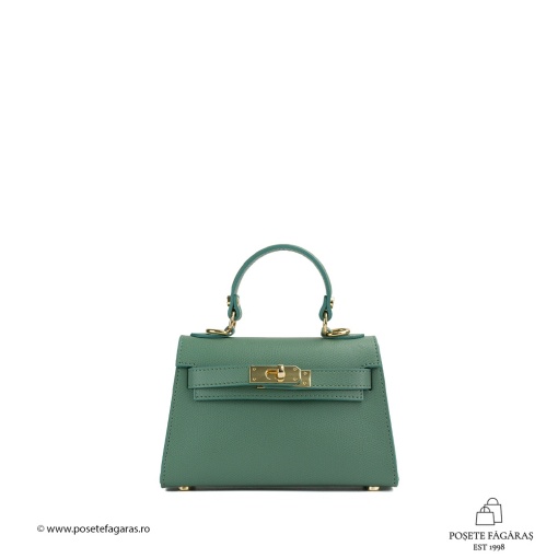 Poseta Piele Thea Baby - MENTA - Img 2