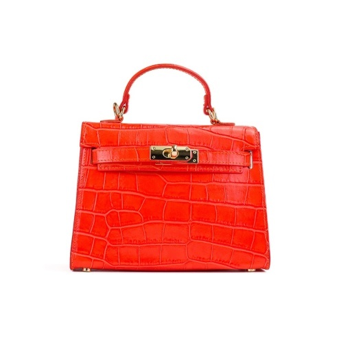 Poseta Piele Thea Croco Mini - CARAMIZIU - Img 2