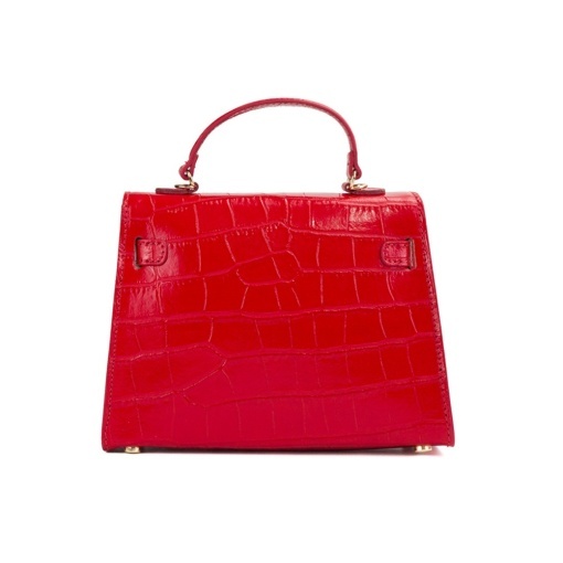 Poseta Piele Thea Croco - ROSU - Img 3
