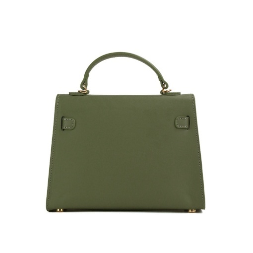 Poseta Piele Thea Slim Mini - KAKI - Img 3
