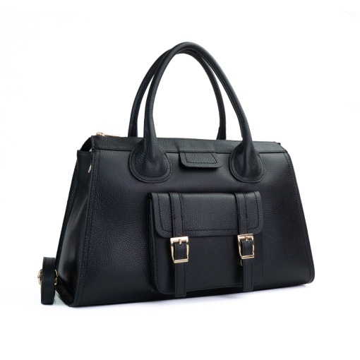 Poseta Piele Tiara - NEGRU