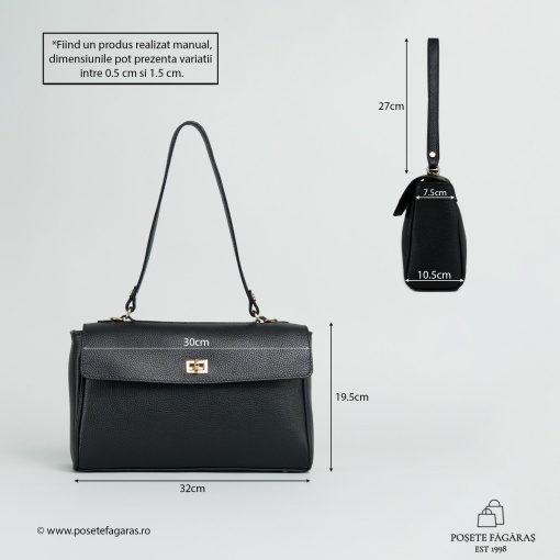 Poseta Piele Victoria - ROZ-CANDY - Img 6