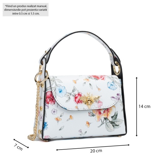 Poseta Piele Alma - FLORAL - Img 5