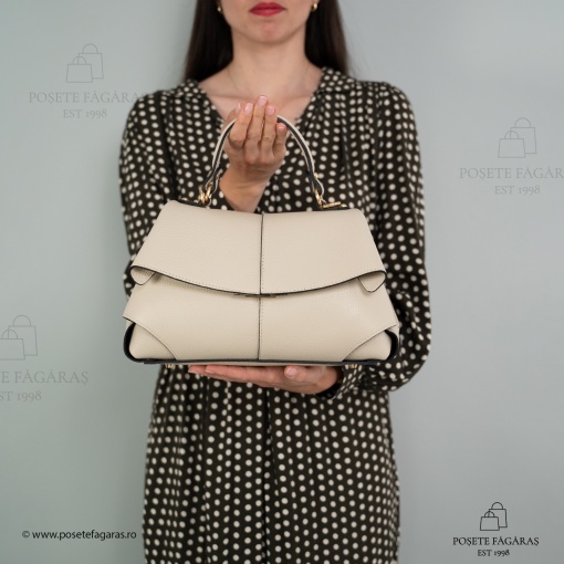 Poseta Piele Amelie - KAKI - Img 6