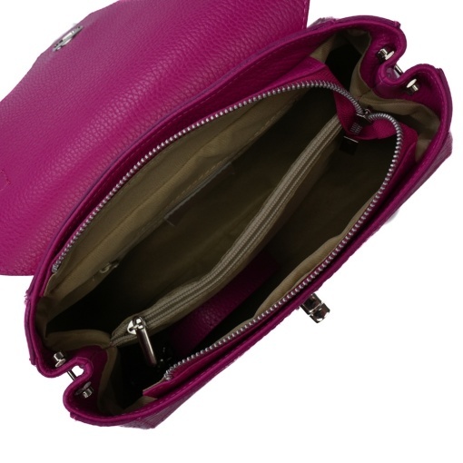 Poseta Piele Antonina - FUCSIA - Img 3
