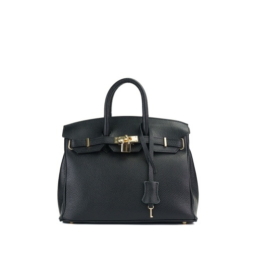 Poseta Piele Baby Edith - NEGRU - Img 2