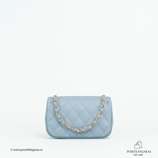 Poseta Piele Baby Ruby - BLEU - Img 3