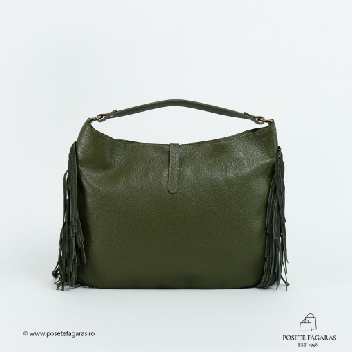 Poseta Piele Bonnie - KAKI - Img 3