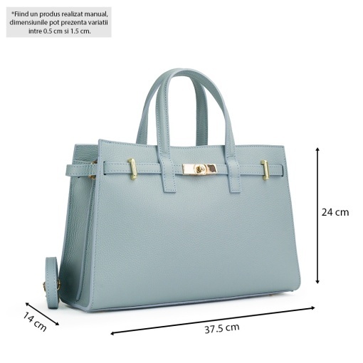 Poseta Piele Celina - BLEU - Img 5