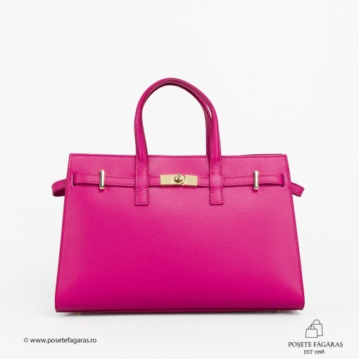Poseta Piele Celina - FUCSIA - Img 2
