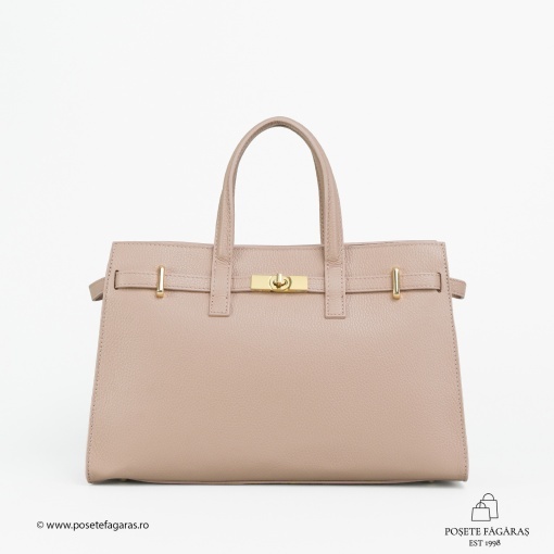 Poseta Piele Celina - ROZ-PUDRA - Img 2