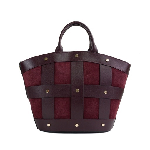 Poseta Piele Damiana - BORDO - Img 3